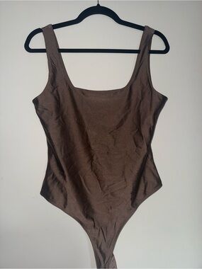 Metallic Brown Dex Bodysuit
